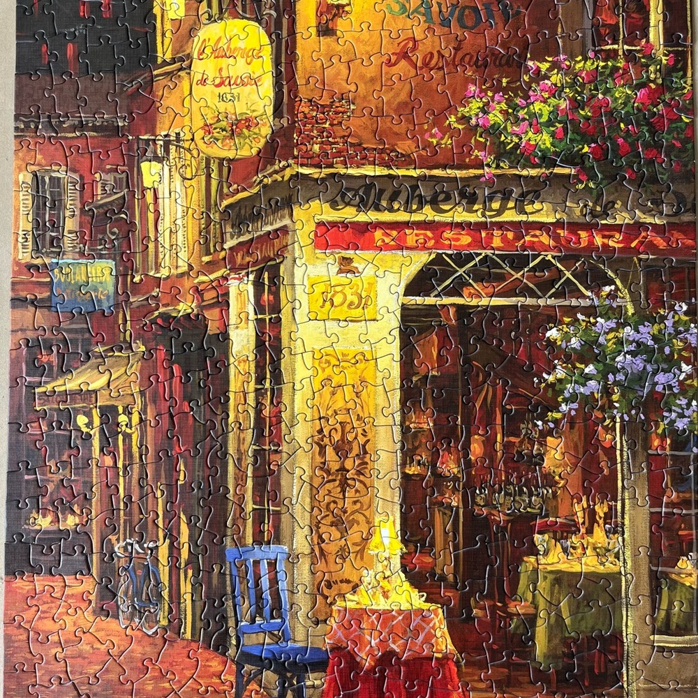 Auberge de Savoie by Viktor Shvaiko Wall Art Puzzle 500 Pieces